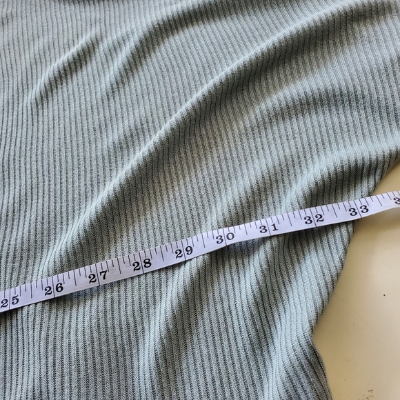 Anthropologie Maronie Womens Cardigan M Green Long Open Front Lightweight - Picture 5 of 7